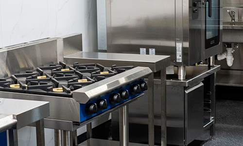 kitchen view - waldorf cooktop